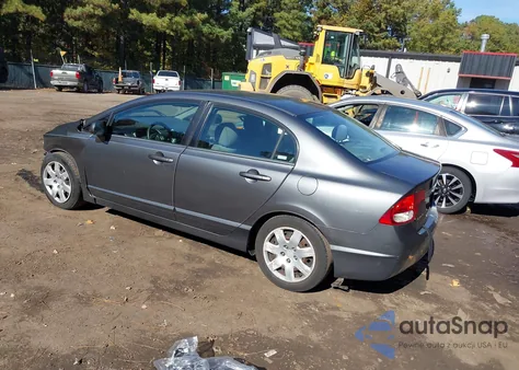 2009 Honda Civic Lx из США, поврежденный, VIN 2HGFA16529H300701
